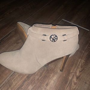 Coach Suede Salene Ankle Booties